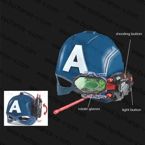 Quà Giáng Sinh tuyệt vời nhất dành cho bé trai: Đồ chơi súng bắn Captain America, có thể biến hình thành khiên, kèm đạn mềm - Product Image 6