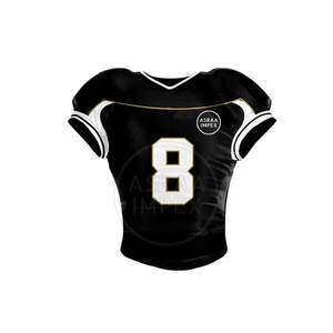 ชุดยูนิฟอร์มอเมริกันฟุตบอลสั่งทำพิเศษ คุณภาพสูง แห้งเร็ว ระบายอากาศได้ดี ไซส์ใหญ่ แขนสั้น สำหรับทุกฤดูกาล เหมาะสำหรับการฝึกซ้อม ราคาประหยัด - Product Image 4