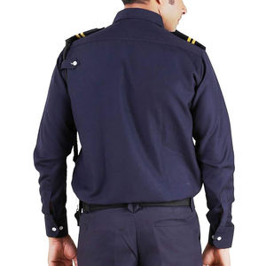 Chemise de garde de sécurité avec logo de pantalon Uniforme d'officier de doublure de corps léger en polyester 100% - Product Image 6