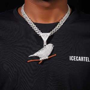 จี้เพชรโมอิสซาไนต์ทองคำ 14K แบบสั่งทำพิเศษจาก SPARROW ประเภทสินค้า: จี้เพชร - Product Image 5