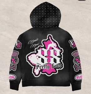 เสื้อมีฮู้ดผ้าคอตตอนใส่ได้ทั้งชายและหญิงเสื้อมีฮู้ดพิมพ์ลายสีทันสมัยใส่ได้ทุกวันใส่สบายเสื้อผ้าใส่เล่นโลโก้ได้ตามต้องการ - Product Image 4