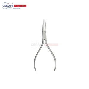 Ensemble de pinces de chirurgie craniomaxillofaciale mâchoire moyenne mâchoire courte pince à rainure plate coupe septale Instruments chirurgicaux électriques manuels - Product Image 6