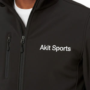 Chaqueta Softshell de Invierno para Hombre de Alta Calidad con Cuello Alto, Logotipo Frontal, Resistente al Viento/Transpirable/Secado Rápido, Logotipo/Color Personalizado, MOQ Bajo - Product Image 6