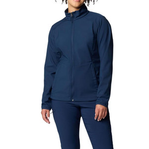 Veste softshell personnalisée pour hommes, automne, vêtements d'extérieur imperméables et respirants, tissu denim, style vintage avec service OEM - Product Image 3