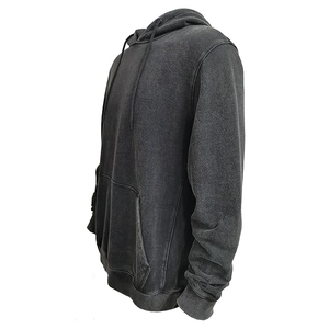 Acid Wash <b>Hoodies</b> Made in Pakistan New Arrival Premium Quality Newest Design Product <b>Men</b> Cotton Oversized and Breathable - Product Image 1
