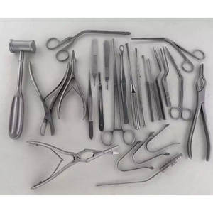 Ensemble d'instruments chirurgicaux pour septoplastie, 23 instruments chirurgicaux ORL - Product Image 1