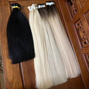 Extension de cheveux de couleur humaine en gros de qualité supérieure en vrac 100% cheveux bruts vietnamiens cheveux vietnamiens bruts - Product Image 6