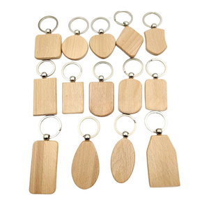 Porte-clés en bois écologique Logo personnalisé, durable et léger, parfait pour l'image de marque et les événements - Product Image 2