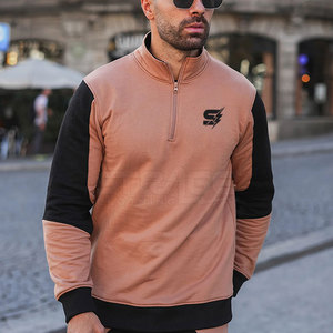 Stretch Fabric Training <b>Tracksuit</b> Fitness Wear Set Breathable Winter Casual Quick Dry Lightweight Eco-Friendly Smooth Soft - Product Image 3