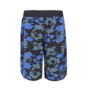 Pantalones cortos de entrenamiento de secado rápido para hombres MMA Thai Kick Printed Gym Ejercicio Cordón hasta la rodilla Pantalones cortos deportivos de Karate estirables - Product Image 2