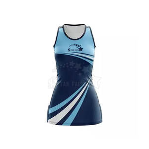 Uniforme de netball transpirable de alta calidad para mujer 2024, ropa deportiva de diseño superior impresa - Product Image 3