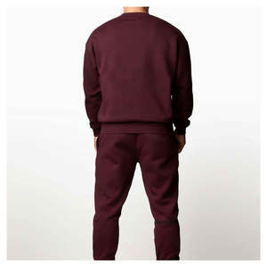 Pull-over personnalisé de haute qualité pour hommes pantalon de gymnastique Jogging survêtement sweats ensemble XL Logo Fitness à capuche respirant printemps - Product Image 2