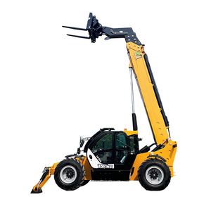 Topone telehandler thủy lực 4WD Bánh Xe Tải 3ton 4ton 10m <span class=keywords><strong>Side</strong></span> Boom Telescopic xe nâng động cơ <span class=keywords><strong>diesel</strong></span> với phía sau xem máy ảnh - Product Image 4