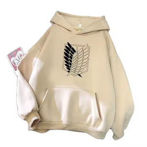 Sudadera con capucha polar estampada recortada superventas logotipo personalizado mujer superventas alta calidad 100% algodón polar de gran tamaño - Product Image 3