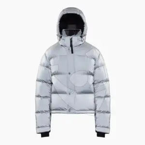 Jaket Puffer pria antilembap, mantel olahraga kasual uniseks musim dingin desainer merek terkenal, jaket mantel ritsleting musim dingin