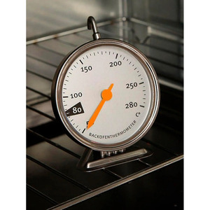 Oven <b>Thermometer</b> for Kitchen 50-280C Silver Precise Silver - Assorted Colors - Product Image 2