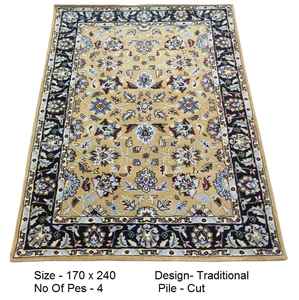 Alfombras de lana hechas a mano, accesorio tradicional disponible a un precio muy barato - Product Image 1