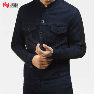 Venta al por mayor 100% Chaqueta de los pantalones vaqueros de los hombres de algodón transpirable al aire libre de invierno con el logotipo personalizado - Product Image 2