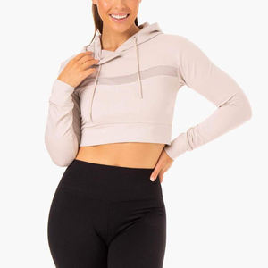 Sweat-shirt à capuche avec logo personnalisé pour femmes, sweat-shirt à capuche streetwear avec cordon de serrage pour l'hiver et l'automne - Product Image 2