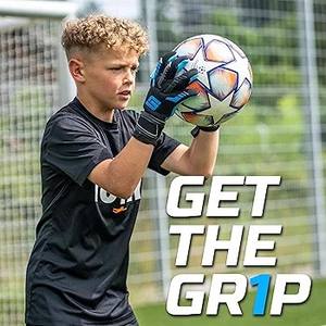 Guantes de portero de alta calidad para niños, manejo de bolas de nivel superior, cortes personalizables, colores, tamaños hechos, inyección de goma duradera - Product Image 4