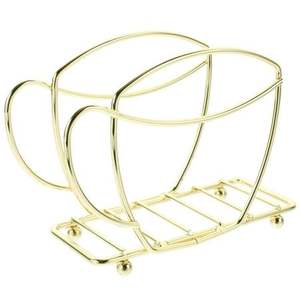 Soporte de pañuelos de acero inoxidable que ahorra espacio con un diseño minimalista de tendencia para baños compactos - Product Image 2