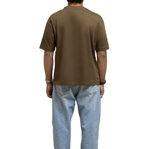 T-shirt 100% coton pour homme, coupe ample, logo personnalisé, t-shirts imprimés décontractés pour homme, service OEM, haute qualité, nouveau style de t-shirt pour homme - Product Image 4