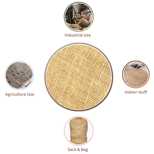 Rouleau ou balle de tissu de toile de jute de jute de qualité fine matériau biodégradable écologique pour la fabrication de sacs fourre-tout et de sacs à provisions - Product Image 4