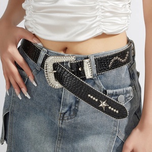 Cinturones de Cuero - Cinturones de Cuero Genuino de Vaca de Grano Completo para Hombre, Cinturones para Jeans y Pantalones de Vestir, Cinturones de Moda Personalizados para Niños - Diseño Clásico - Product Image 2