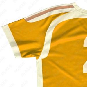 ชุดเสื้อฟุตบอลและชุดยูนิฟอร์มสำหรับผู้ใหญ่แบบสั่งทำพิเศษ ผลิตจากโพลีเอสเตอร์ 100% ระบายอากาศได้ดี น้ำหนักเบา - Product Image 4