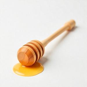 Cuchara de café de madera minimalista hecha a mano de 10ml de capacidad natural ecológica para rociar miel en gofres de té tostadas y postres - Product Image 6