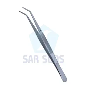 London College Tweezers Serrated 150 mm Surgical Instruments Sar Sons Sugrical