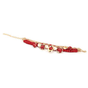 Women's <b>Bracelet</b> - <b>Red</b> - Product Image 2