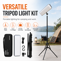 Lampe de travail LED rechargeable au lithium 20000mAh avec logo personnalisable, 3500Lm haute luminosité, étanche IP54, base magnétique, camping