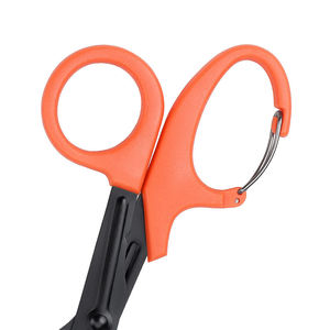 กรรไกรอเนกประสงค์สแตนเลสด้ามจับพลาสติกแหล่งพลังงานด้วยมือสำหรับพยาบาลและการตัดผ้าพันแผล - Product Image 6