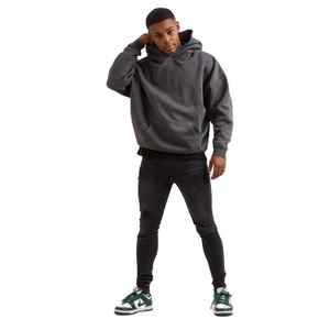Wholesale Plain <b>Mens</b> Streetwear Sweatshirts <b>Hoodies</b> Custom Logo Heavyweight Cotton <b>Oversized</b> <b>Mens</b> Drop Shoulder <b>Hoodies</b> <b>for</b> <b>Men</b> - Product Image 1
