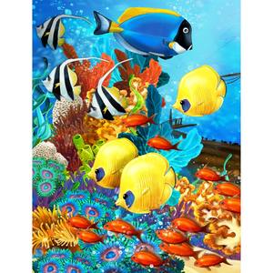 Serviette de plage personnalisée en coton 350 GSM, imprimée numériquement, séchage rapide, pour piscine et salle de sport, style floral tropical pour l'été - Product Image 3