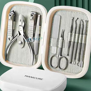 Kit de manucure, ensemble d'outils pour les ongles pour une utilisation à domicile ou en salon, kit de soin des ongles, ensemble d'outils de manucure professionnels - Product Image 5