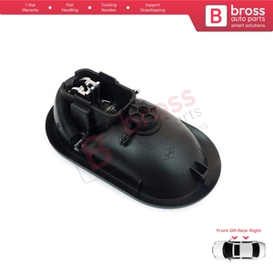 Nuevo Manillar Interior de Alta Calidad para Puerta BDP106, Negro Cromado Plateado, Delantero Trasero Derecho 8200730863 8200387749 8200310580 - Product Image 5