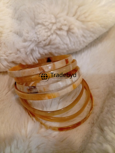 Trendy Horn Bangles Handmade Natural <b>Boho</b> Fashion Stylish Ethical Premium Quality Unisex Jewelry Gift Collection Tradebyd - Product Image 2