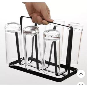 Top selling artistic metal <b>glass</b> <b>stand</b> with durable structure and elegant design perfect for high end home and office interiors - Product Image 1