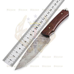 Handmade Custom Damascus Steel Fixed Forged Blade Vengi Wood Handle Skinner Utility <b>Knife</b> Beautiful Hunting & Camping <b>Knife</b>-OEM - Product Image 3
