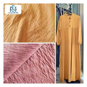 Best Quality China Manufacturer Nylon Rayon Linen <b>Fabric</b> Crinkle Crepe Linen <b>Fabric</b> - Product Image 6