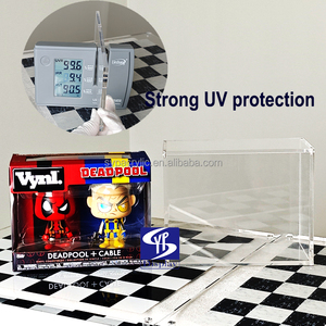 Syp nóng bán rõ ràng Acrylic forfunko Pop phim siêu nhân & Lois bay 2-Pack zavvi độc quyền với nam châm Nắp Acryl hiển thị trường hợp - Product Image 4