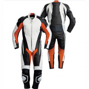 Costume de moto en cuir de haute qualité pour la course pantalon de veste de moto imperméable coupe-vent respirant avec options personnalisées pour l'équitation - Product Image 2