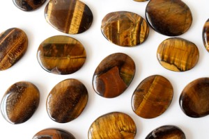 Piedras de Ojo de Tigre de Color Marrón de Alta Calidad para Decoración, Cristales al por Mayor, Piedras Curativas, Piedra de Pulgar, Cristal de Bolsillo - Product Image 3