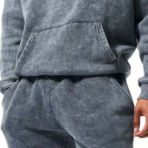 New Fashionable Blank Plain <b>Pullover</b> Tracksuit Soft Comfortable Customization Logo 100% Cotton Long Sleeve Fabric - Product Image 4