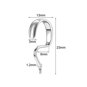 F136 Design Unique Titane Labret Talon Anneaux À Lèvres 16g Titane Goujons À Lèvres Inférieures Halloween Nouveaux Bijoux Bijoux De Corps pour Femmes Hommes - Product Image 2