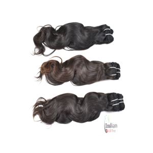 ผมเรมี่ธรรมชาติผมลอนธรรมชาติสีดำผมเรมี่วิกต่อจากอินเดียบริสุทธิ์ - Product Image 5