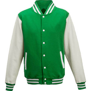 Chaqueta Bomber de satén de punto de poliéster 100% de la mejor calidad para hombres y mujeres, cuello levantado, invierno, bordado personalizado, transpirable - Product Image 6