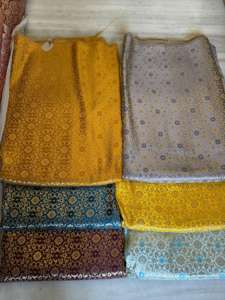 Tela de brocado Premium, textil tejido de alta calidad para prendas de vestir, decoración del hogar y tapicería, diseños personalizables, colores - Product Image 2